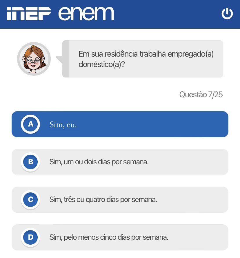 Taygomesx's tweet photo. 🤡🤡  #enem2022 https://t.co/YBdJfXiHet