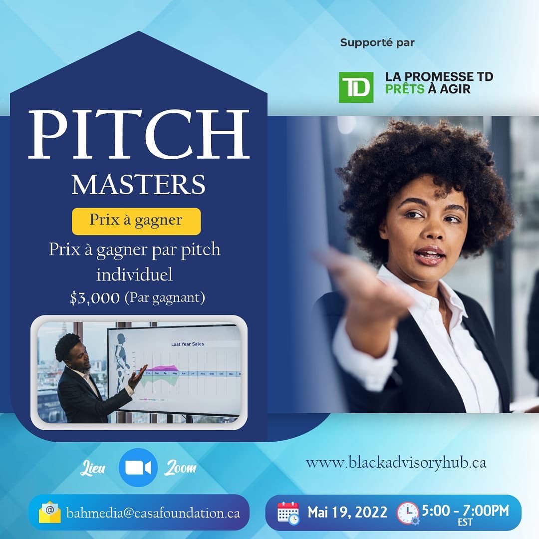 entrepreneurspp's tweet photo. Join our partner @blackadvisoryhub pitch master on 19th May from 5pm-7pm. See you on next Thursday 👋🏻👋🏻
#entrepreneur #entrepreneurship #pitchmaster #pitchcontest #smallbusinessowners https://t.co/H1WzYzYUFx