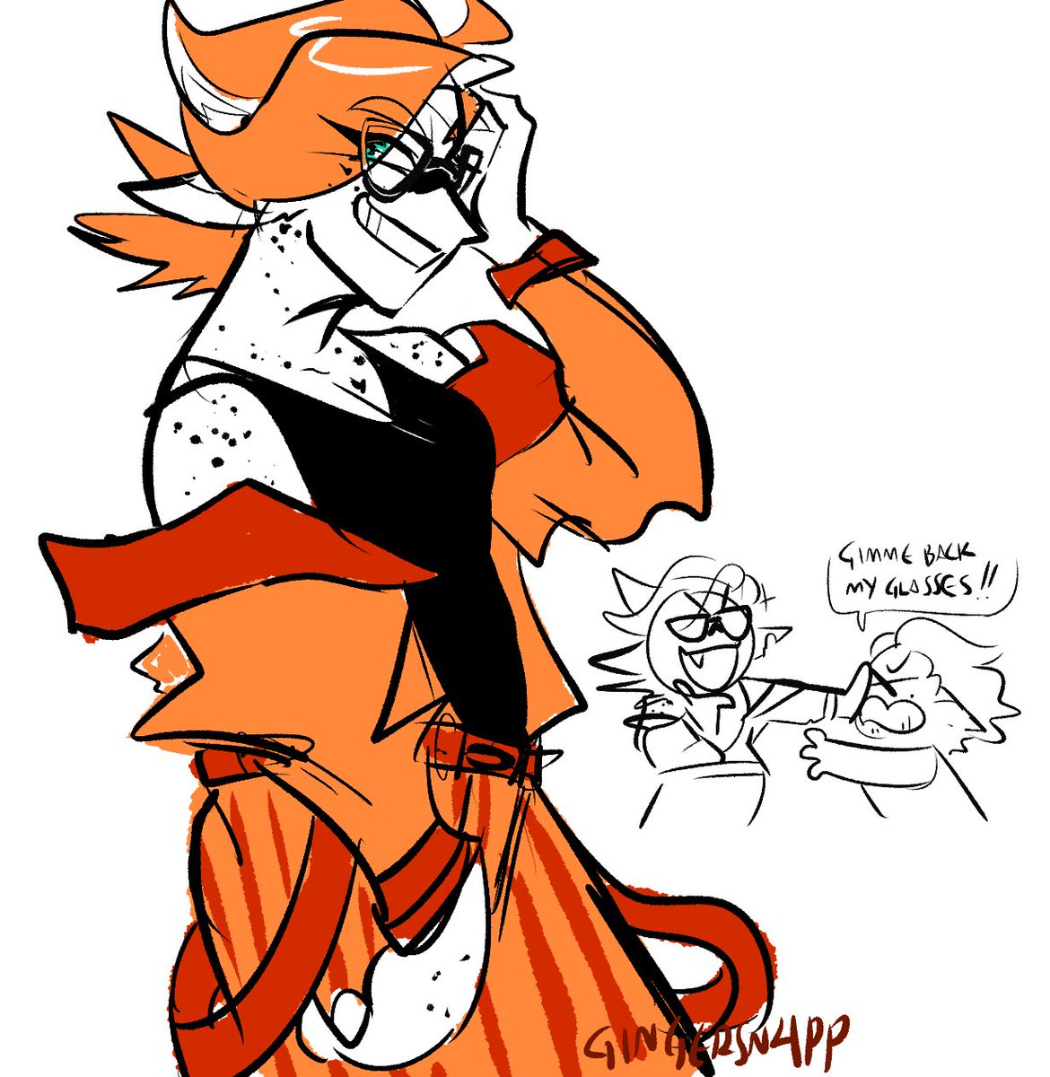 gingersn4pp's tweet photo. Some outfit asks from Tumblr :} #OYHCOMIC #splatoon https://t.co/FZtB6hf96s