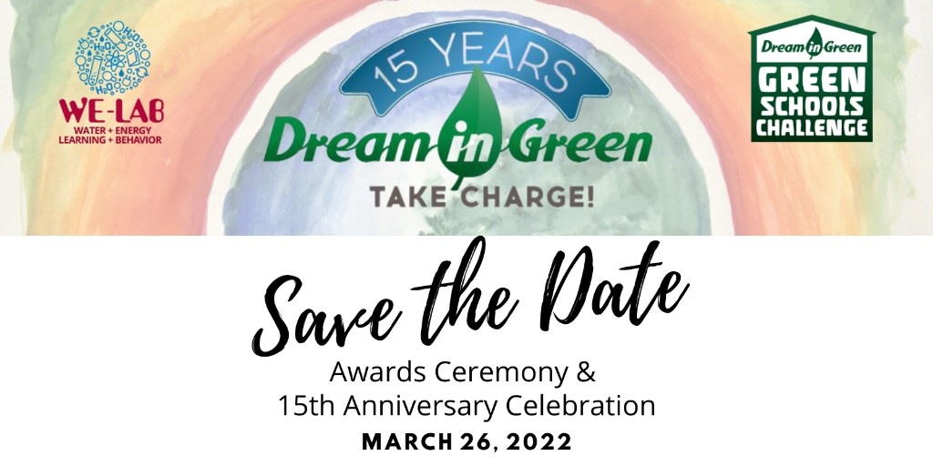 Dream_in_Green's tweet photo. Save the date! We will be hosting our Annual Awards Ceremony May 26th along with a celebration to highlight 15 years of @Dream_in_Green! Message us for details. https://t.co/571kg1xSGs