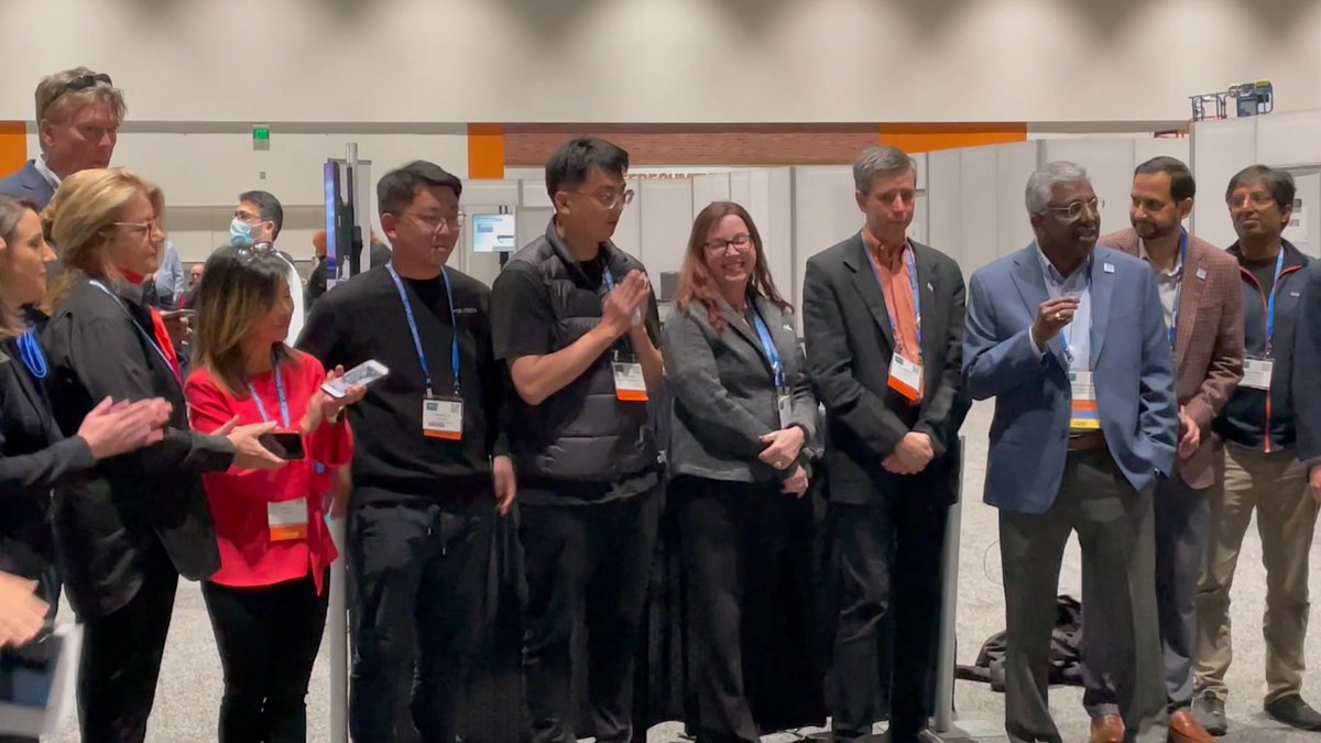 DisplayWeek's tweet photo. SID congratulates the winners of the I-zone best prototype award Porotech, stop by and see what all the buzz is about. Register in-person or livestream for access today https://t.co/Zn6T4zYQLi #BOE #3M #CSOT #EMDGroup #UDC #Samsung #LG #Eink #Tianma #DisplayWeek2022 https://t.co/qdiwigapSK