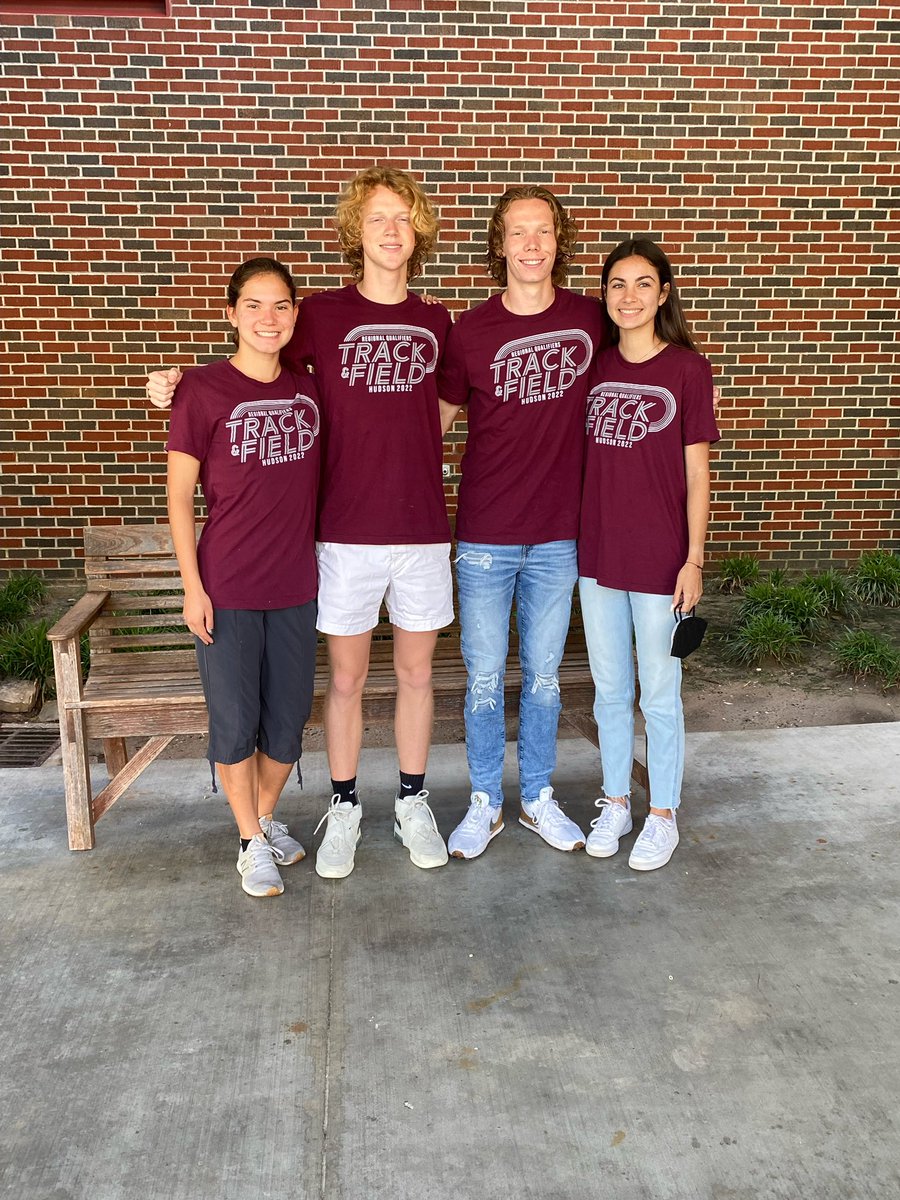 HudsonCCBooster's tweet photo. Good luck to our four athletes competing at the Texas State Track Meet tomorrow.
Senior Kayleigh Wagnon, 3200, 1600
Junior Cullen Merrell, 800
Junior Austin Ponder, 3200
Sophomore Connor Graves, 1600
We are so proud of you all! https://t.co/TdIRtcA5tL