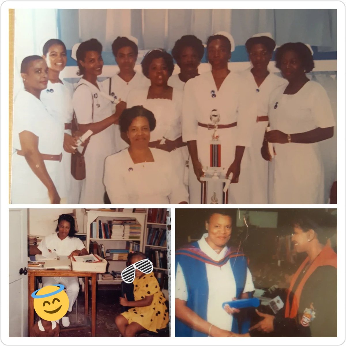 ChezDominique's tweet photo. On this day I honor & remember my mom who was an wonderful nurse & Midwifery lecturer. Thx you for being an amazing mother & role model.. Happy heavenly birthday.. #AlwaysinMyThoughts #ContinuetoRestinPeace #NursesWeek https://t.co/7EKxhcu8q9