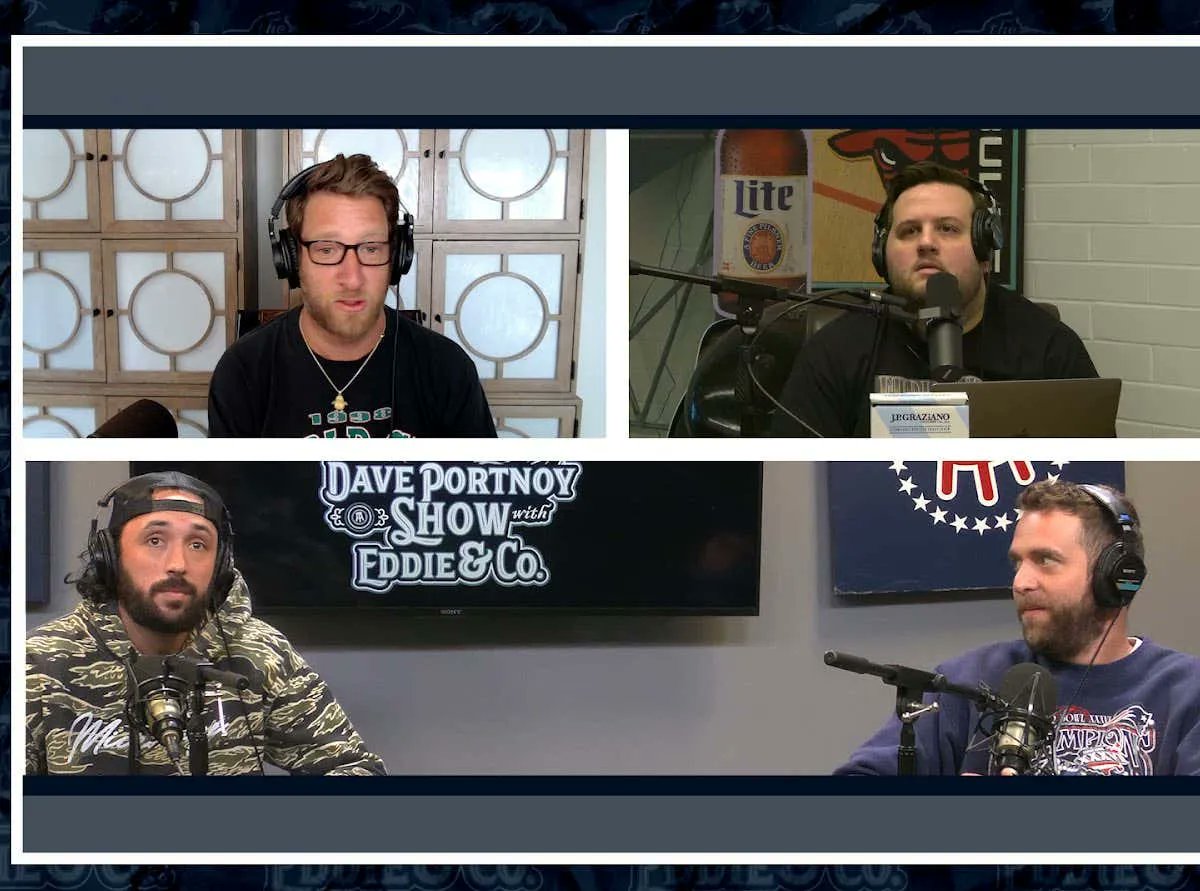 Barstool Sports on Twitter "Hank And Marty Join The Dave Portnoy Show