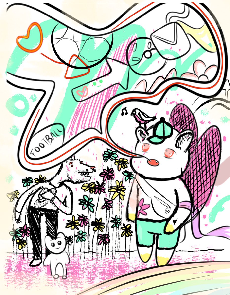 FairyFiends's tweet photo. You’ve got mail 💌

Had a blast with this collaborative art challenge with @geoffgouveia from @footballcritter! He is so talented! Checkout his profile for the other piece of the challenge! 😊 https://t.co/cOZChCc3D4