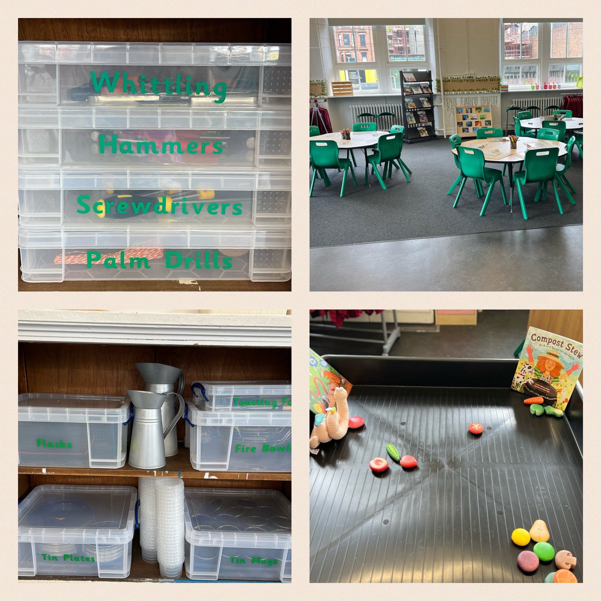 StCharlesGla's tweet photo. Thanks to some amazing work by our #OutdoorLearningLeaders and our Primary 7s, our new #OutdoorLearningLab is ready. It’s great to have somewhere with all of our resources organised in the one place for the children to get ready for their #OutdoorLearningFramework sessions. https://t.co/gcqs50QZ1s