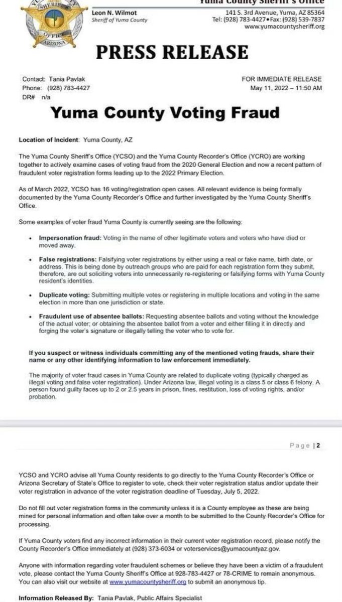 DineshDSouza's tweet photo. This fraud investigation is in direct response to the research findings of True the Vote. The mule depicted in my documentary is from Yuma County, Arizona #2000Mules https://t.co/Y0Q7ugAk8k