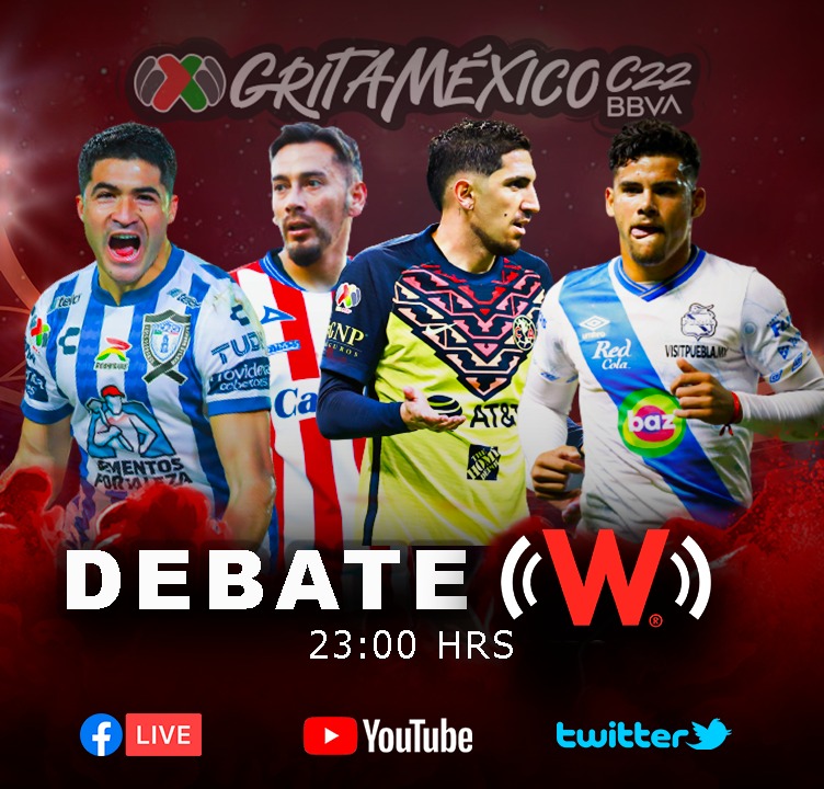 deportesWRADIO's tweet photo. ¡TE ESPERAMOS! 🫵🏻
Al término de la Ida de los cuartos de final, quédate con nosotros en #DebateW para la plática post partido donde analizaremos todo lo sucedido⚽
⏰23:00hrs
💻 Facebook, YouTube y Twitter
#LaVozDelFutbol🎙️ https://t.co/ZTS1uipI29