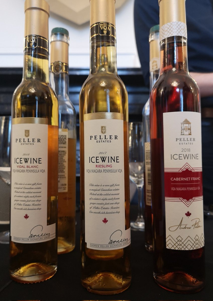 Canada 🇨🇦 is country of some of best #icewine in the world. In #TasteCanadaUK I loved an amazing pleiad of Tops made from #Vidal #Riesling #CabernetFranc & other grapes in @WineCountryOnt by @InniskillinWine @StrewnWinery & @PellerVQA @WinesofCanada @smvcanada #Canadianwine