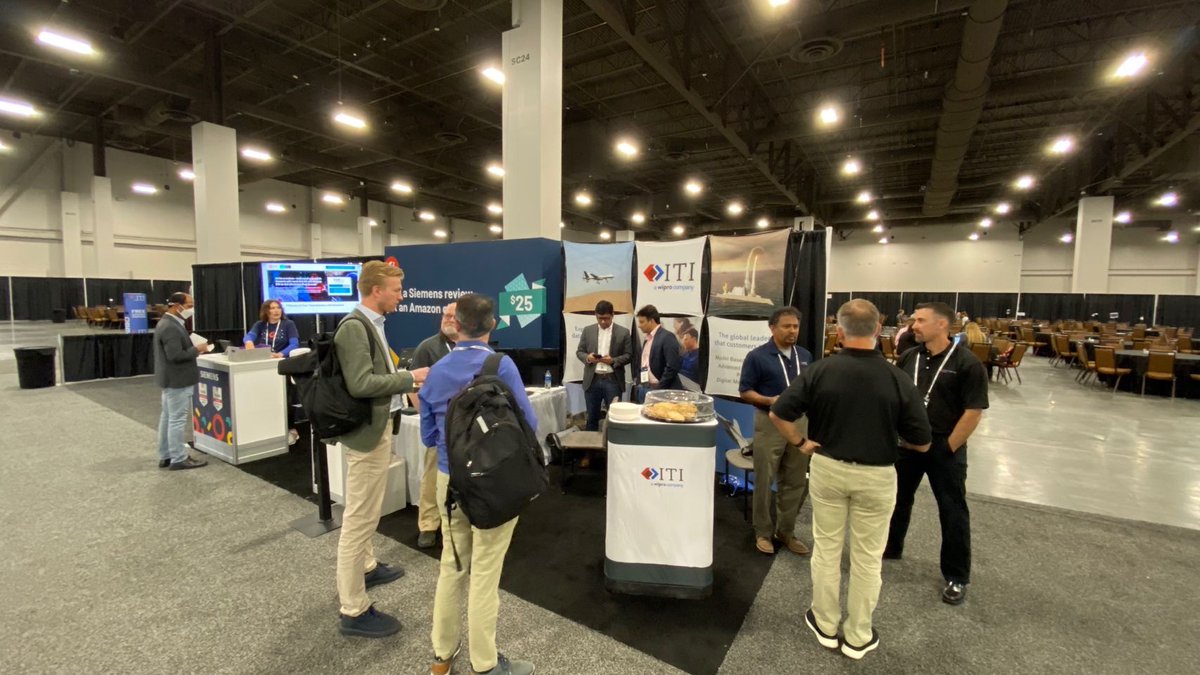 ITI_Global's tweet photo. Are you at #RealizeLIVE ? 

Connect with our experts for your PLM #data #migration and #integration needs. Ask us how we can help you accelerate your #business processes!

Also inquire about our partnership with @Siemens and how you can leverage our solutions
@Wipro https://t.co/EvSh5xeQJf
