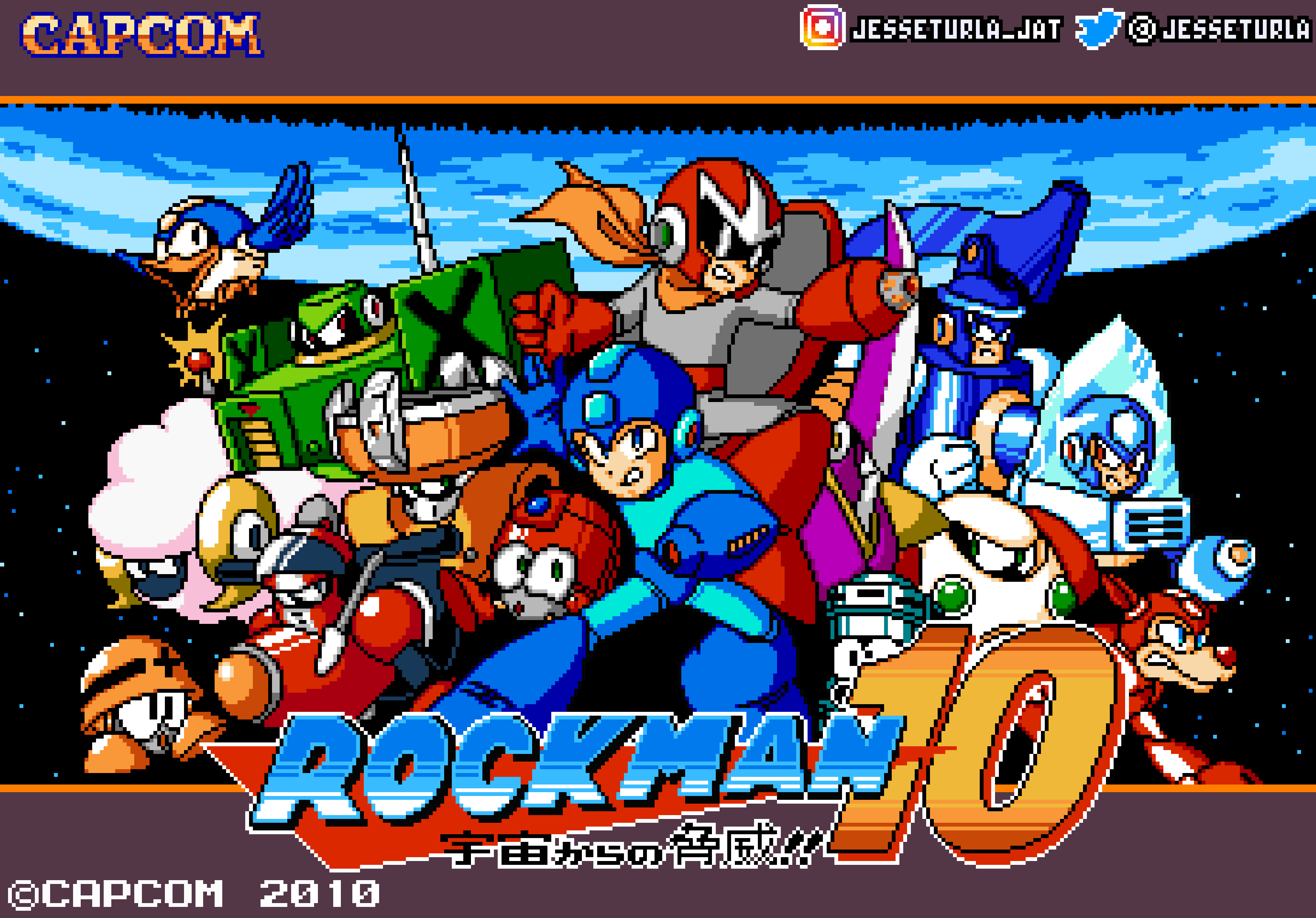 【日本未発売】ロックマン2 シャドウボックスアート PixelFrames 日本未発売】ロックマン2 シャドウボックスアート PixelFrames