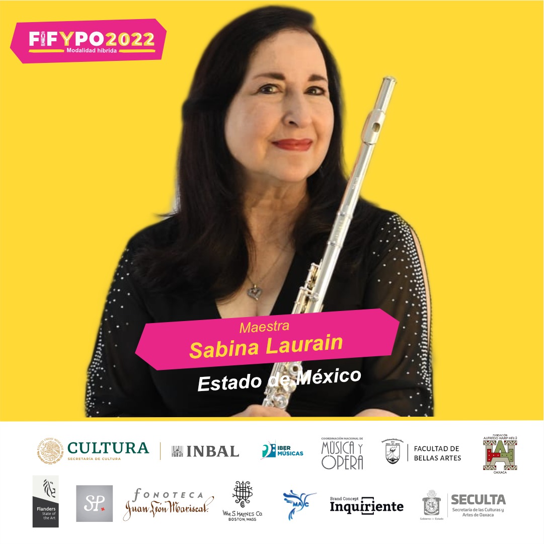 FIFyPO_OAX's tweet photo. Felices de compartir con grandes experiencias con nuestra maestra invitada 😊🎼 Sabina Laurain artista @HaynesFlutes quien estará a cargo del Taller de Solos Orquestales 😃🎶
Inscríbete al Taller
👉https://t.co/hsSBvuFyGn
@Ibermusicas @Seculta_GobOax
#oaxaca
#festival
#fifypo https://t.co/uEQh1LuuWa