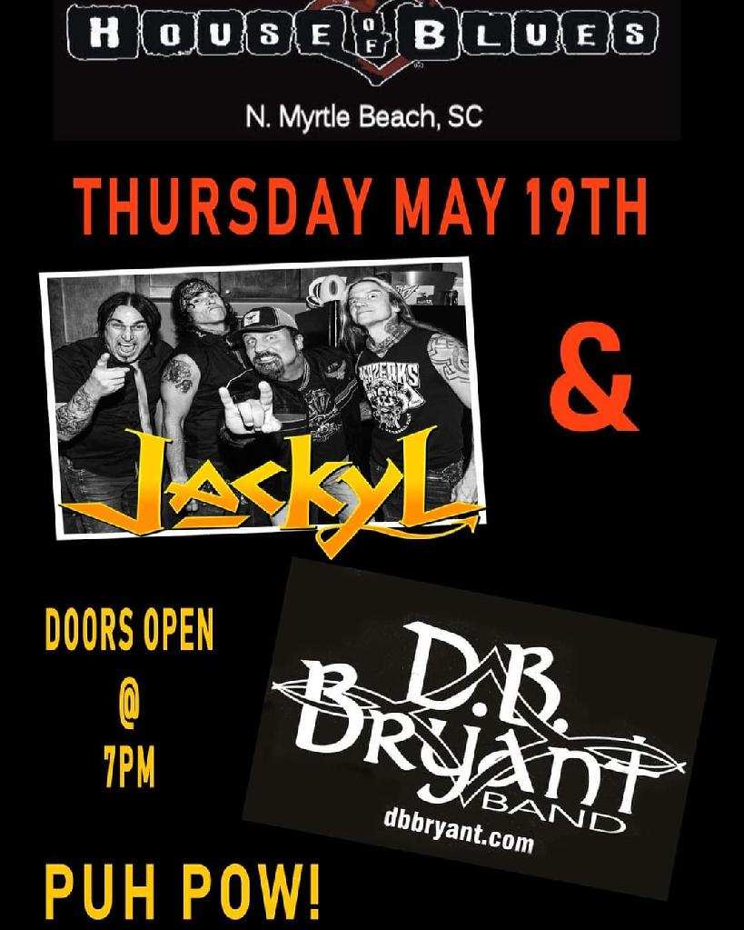 J & L Management (@band_managers) on Twitter photo Excited to announce <a href="/DBBryant_/">D.B. Bryant</a> Band will open the show for <a href="/jackyljesse/">Jesse James Dupree</a> at the <a href="/HOBMB/">House of Blues Myrtle Beach</a> for #MyrtleBeach #BikeWeek2022 #HOB #Jackyl #Jackylstock #dbbryant #livemusic #concert Excited to announce <a href="/DBBryant_/">D.B. Bryant</a> Band will open the show for <a href="/jackyljesse/">Jesse James Dupree</a> at the <a href="/HOBMB/">House of Blues Myrtle Beach</a> for #MyrtleBeach #BikeWeek2022 #HOB #Jackyl #Jackylstock #dbbryant #livemusic #concert