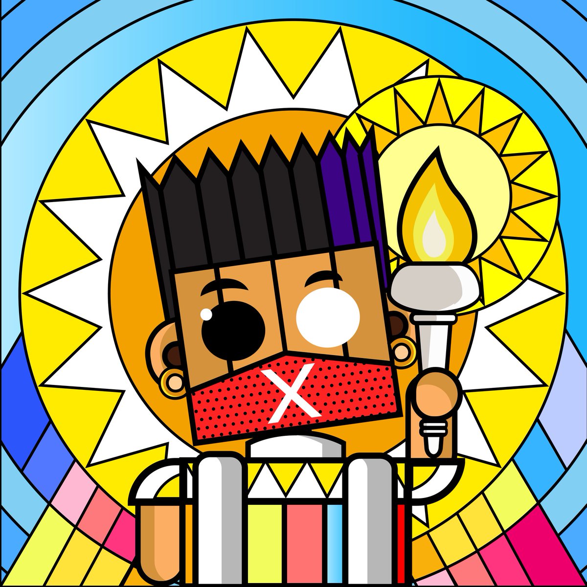 #halahood from the #halabot NFT collections.

Available on Opensea👍
opensea.io/collection/hal…

#NFTProject #NFTProjects #NFTCommunity #NFTdrops #nftart #NFTArtistOfTheDay #Ethereum #blockchain #Metaverse