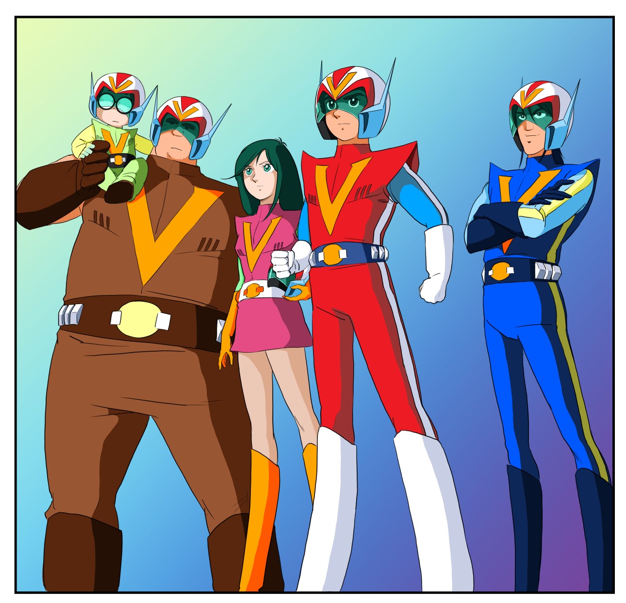 てれびくん　昭和レトロ　秘密戦隊ゴレンジャー　コンバトラーV　ヤッターマン てれびくん 昭和レトロ 秘密戦隊ゴレンジャー コンバトラーV