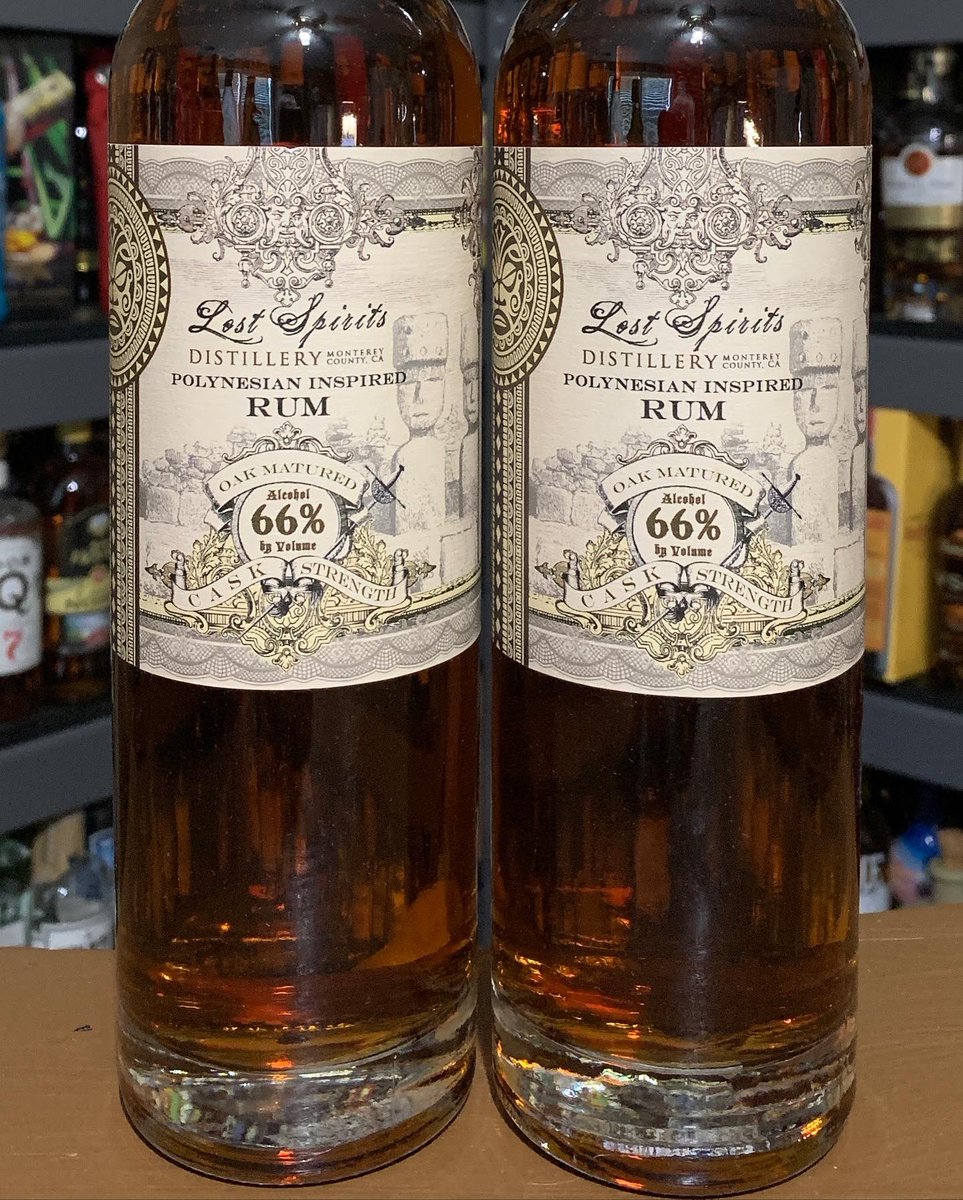 therumtrader's tweet photo. Lost Spirits Polynesian Inspired Rum was the second rum produced by Lost Spirits and had a limited run in 2014-2015.

Thx 2 Marie King 4 helping add these to my shelves. 

#rumronrhum #drinkmorerum #drinkwell #rumisfun #rumtime #rumcollector #rumcollection #rumfamily #rumlove https://t.co/wp4Qnl7JZw