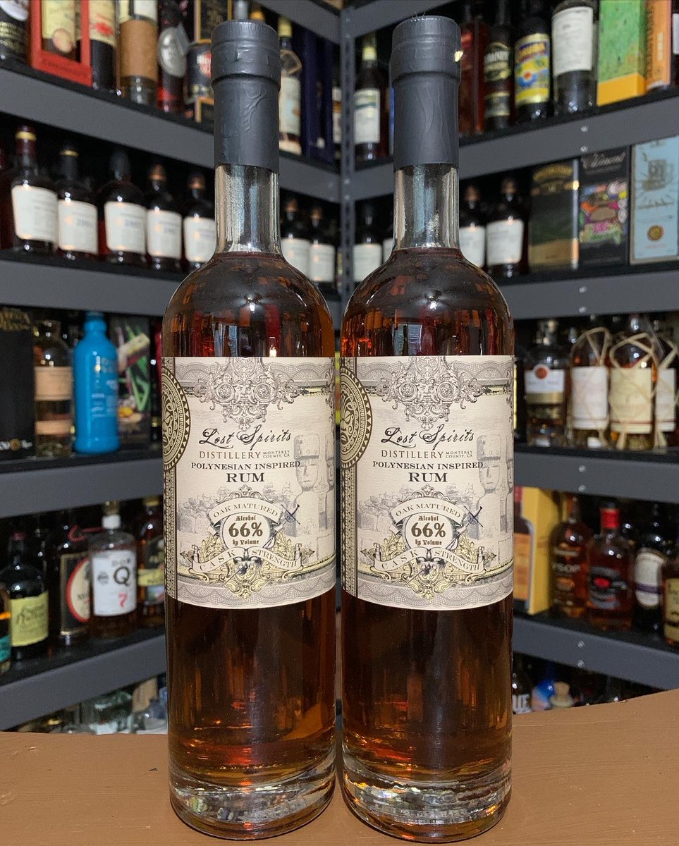 therumtrader's tweet photo. Lost Spirits Polynesian Inspired Rum was the second rum produced by Lost Spirits and had a limited run in 2014-2015.

Thx 2 Marie King 4 helping add these to my shelves. 

#rumronrhum #drinkmorerum #drinkwell #rumisfun #rumtime #rumcollector #rumcollection #rumfamily #rumlove https://t.co/wp4Qnl7JZw