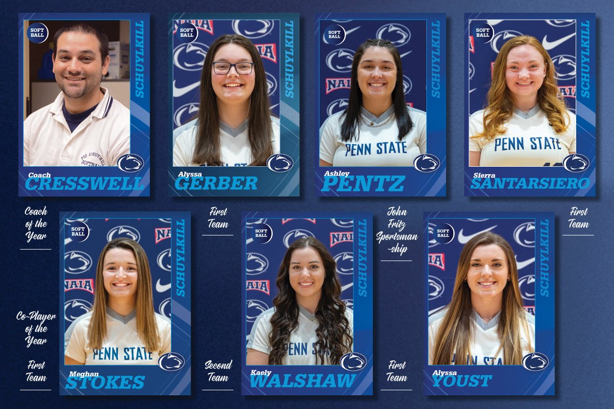 PennStateSL's tweet photo. The Penn State Schuylkill softball team had a banner year, finishing second in overall wins and clinching a spot in postseason play. The team also earned a bid for the USCAA Small College World Series. Follow them at https://t.co/RWUxLXOjhH https://t.co/p27xsd7CQu