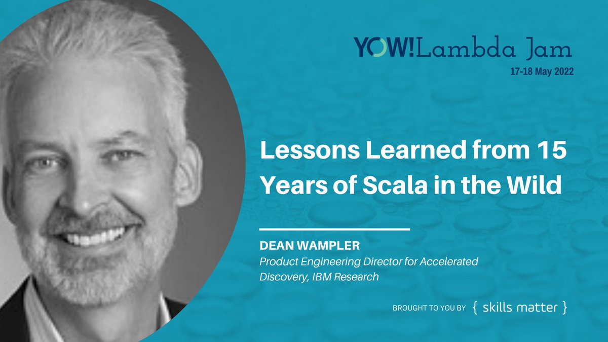 yow_conf's tweet photo. #Scala 3 was introduced last year, but we still live in "dependency hell". What should we do about these issues?
Join @deanwampler at #YLJ22 next week as he explores #FunctionalProgramming's place in today's programming world.
➡️https://t.co/lQGeXgN4IG https://t.co/zz2xUpRh4Q