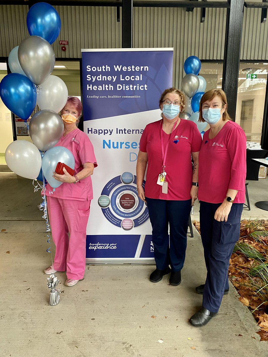 soniamarshall22's tweet photo. Happy International Nurses Day 2022! A great way to start the day with sharing some breakfast with some terrific staff here in @SWSLHD #IND2022 https://t.co/hrycrsTMFf
