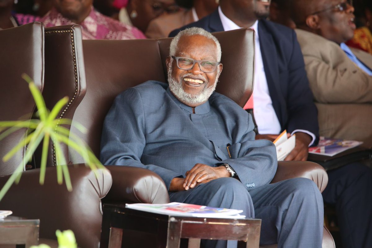 NamPresidency's tweet photo. Message of H.E President @hagegeingob  on the occasion of the 93rd Birthday of the Founding President of the Republic of Namibia, H.E Sam Shafiishuna Nujoma https://t.co/KDlgrlICHK