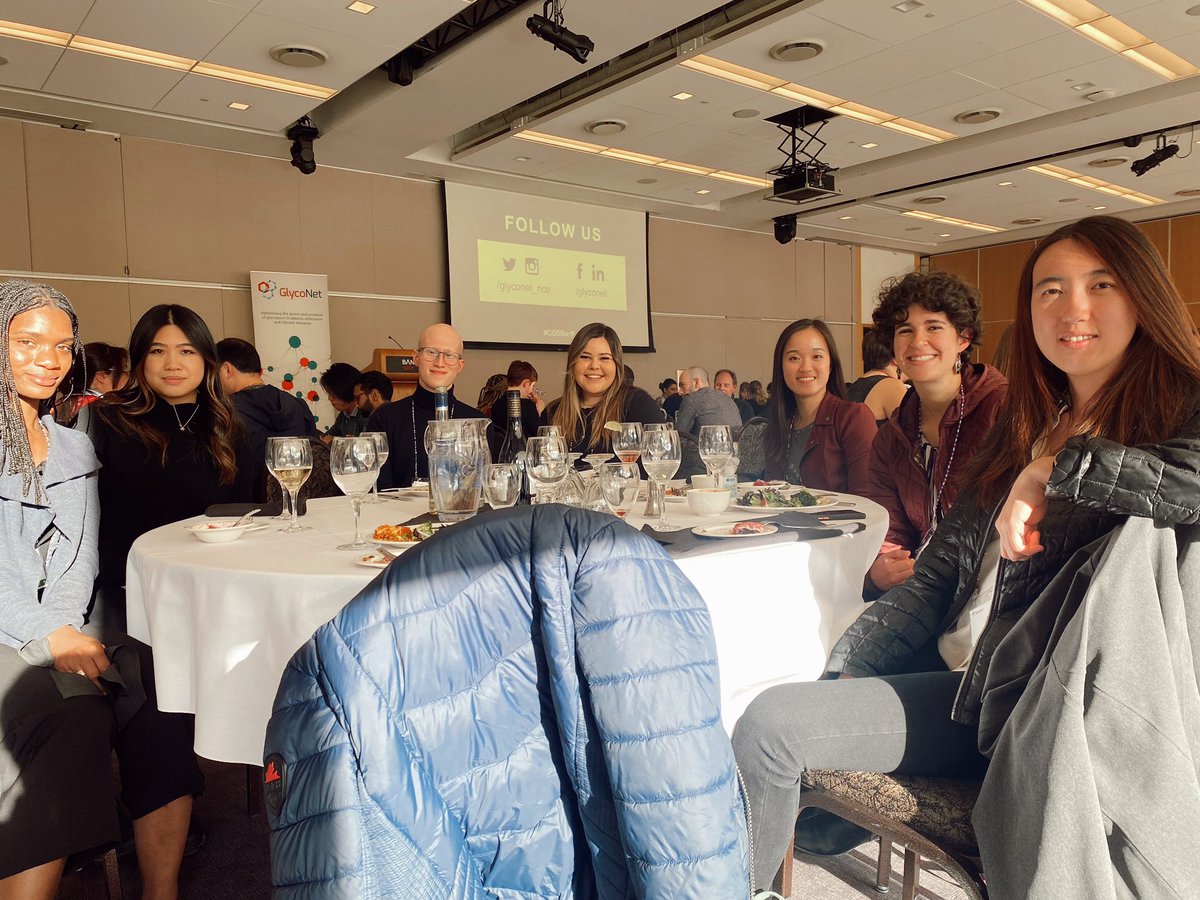 SynBioDulce's tweet photo. Really making some progress in the photo capture scavenger hunt 👁 #CaptureCGS ✅ Bow falls ✅ Visited a sponsor's booth ✅ Local wildlife ✅ Talked to the sweetest @glyconet_nce trainee ECM and ✅ sat with amazing new people during a meal. https://t.co/tEBJXJ57Gr