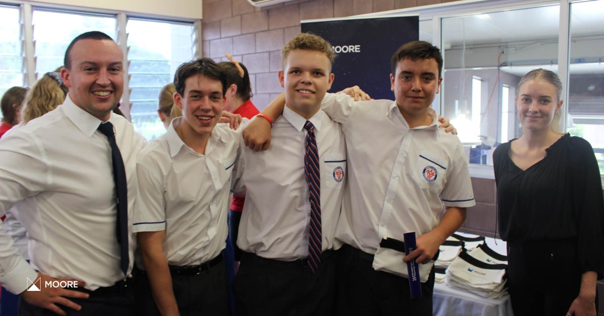 moore_australia's tweet image. Our Beenleigh team attended the Trinity College Career Expo last week, where they spoke with the students about a day in the life of an accountant and how to match career aspirations to an employer. 
 
#MooreAustralia #proudlymoore #supportlearning #beenleighaccountant