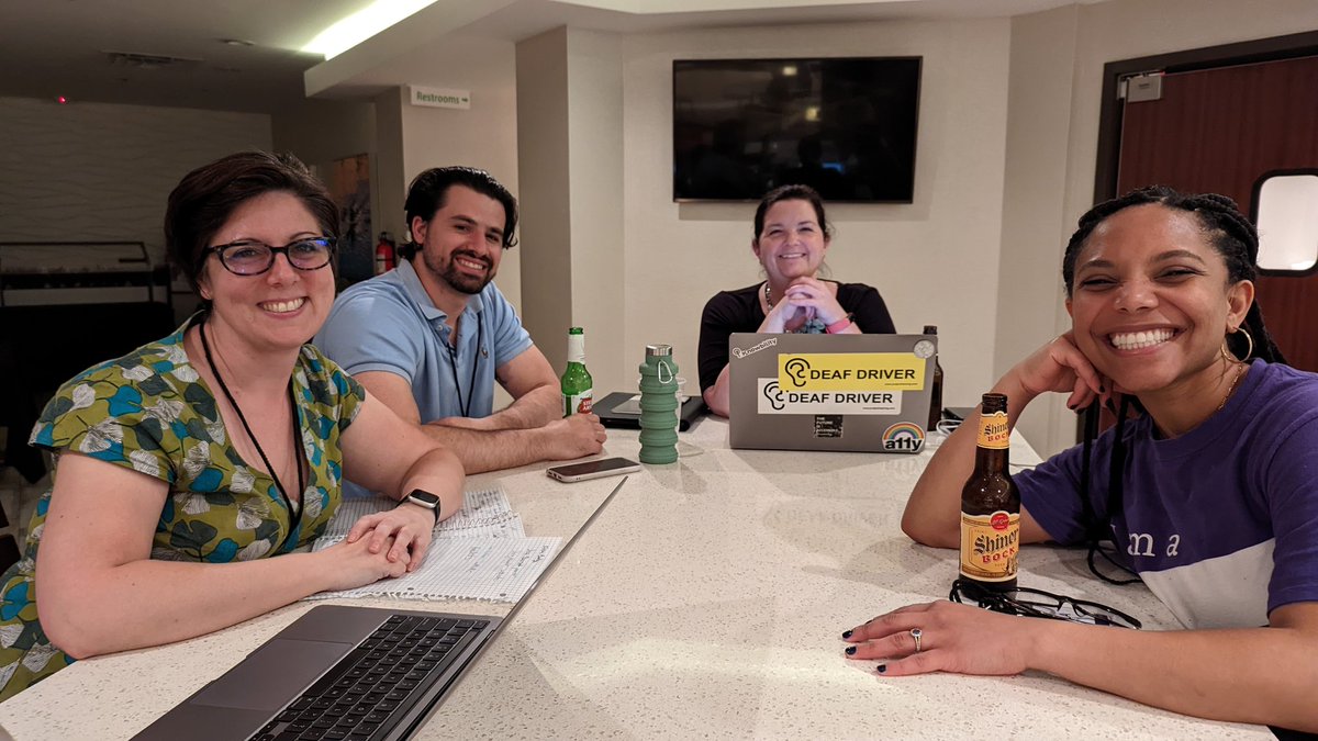 knowbility's tweet image. We are debriefing for the the last day of #AccessU tomorrow! Stay tuned for a closing bang! 🧨
