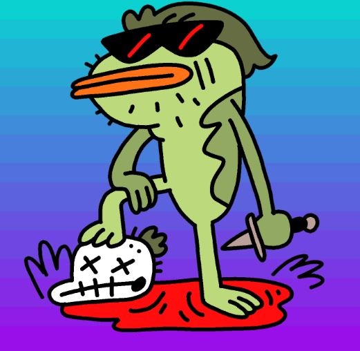 AndromedaToadz's tweet image. Congrats to @UkrainianWhale for winning this rare #AndromedaToadz NFT 🐸💵

We hope you like it. We call it: &quot;Jack is OFF his HEAD&quot; ☠️

@MetisDAO