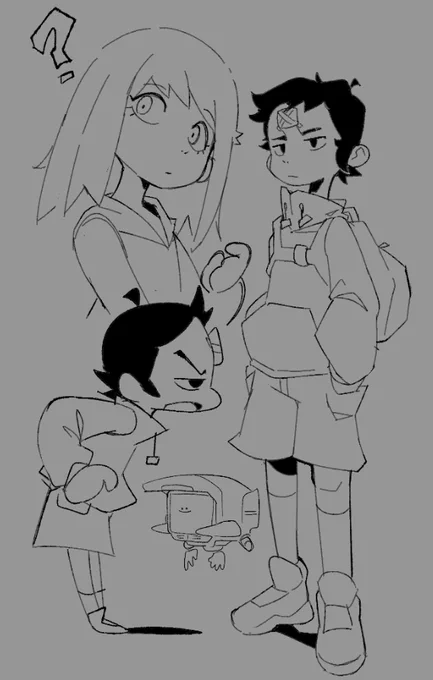 FLCL doodles :) 