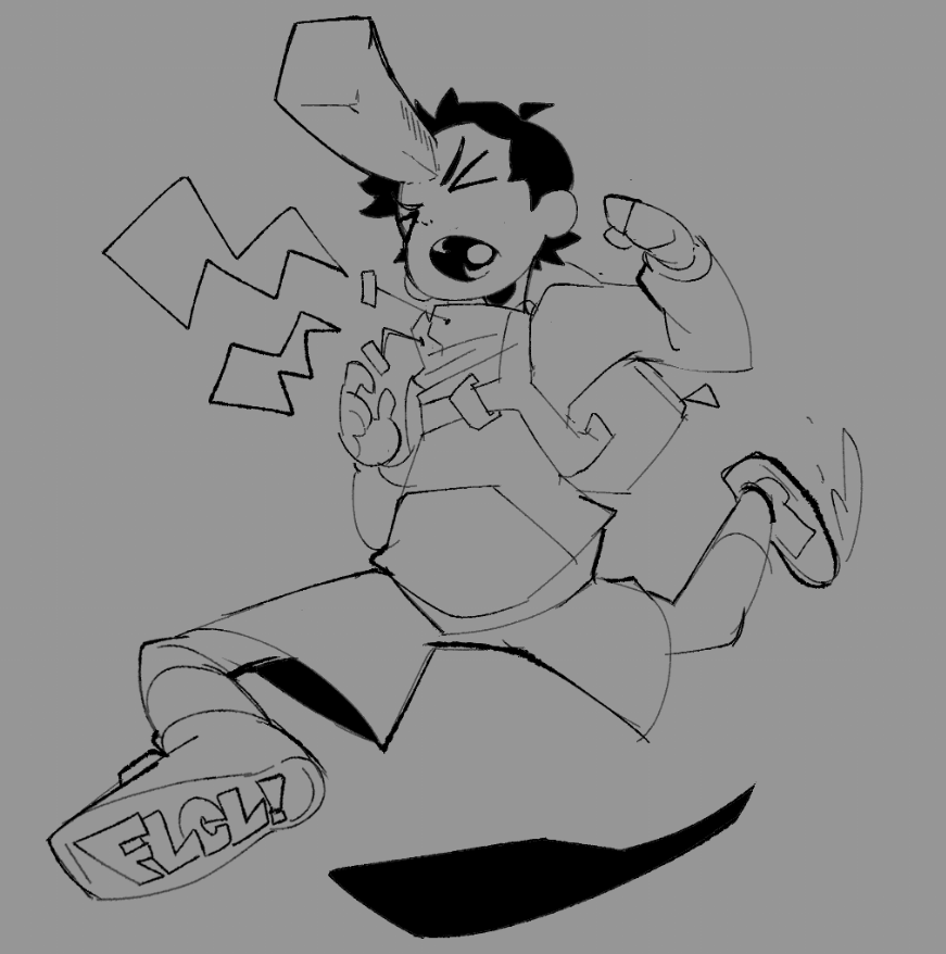 FLCL doodles :) 