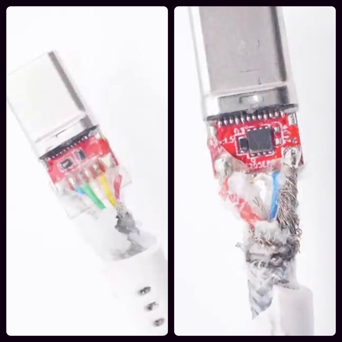sharklatan's tweet photo. Hay personas que en la actualizada confunden un cable 

#ThunderBolt con un #TipoC 

Siendo 2 tecnologías distintas que solo comparten la misma entrada de 24 pines

Aunque un puerto ThunderBolt ✅
acepta cables Tipo C 

Pero un puerto Tipo C ❌
no acepta cables ThunderBolt https://t.co/xyhuAozgH8