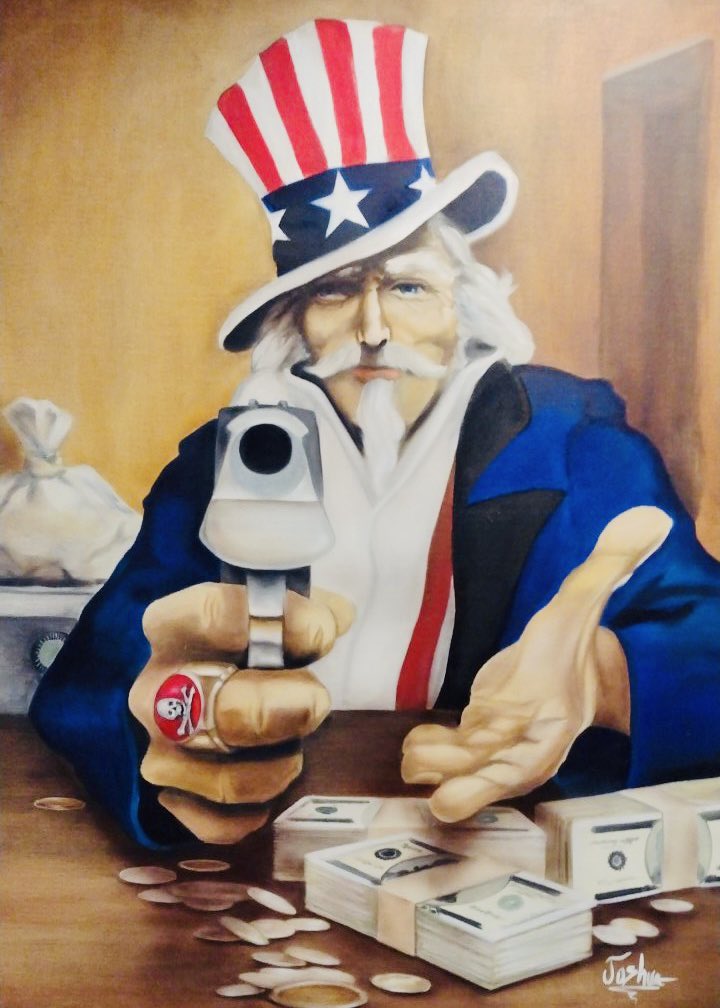 Drawlinesarts's tweet photo. Mr.FUK U PAY ME💰 https://t.co/r47be2gWgM