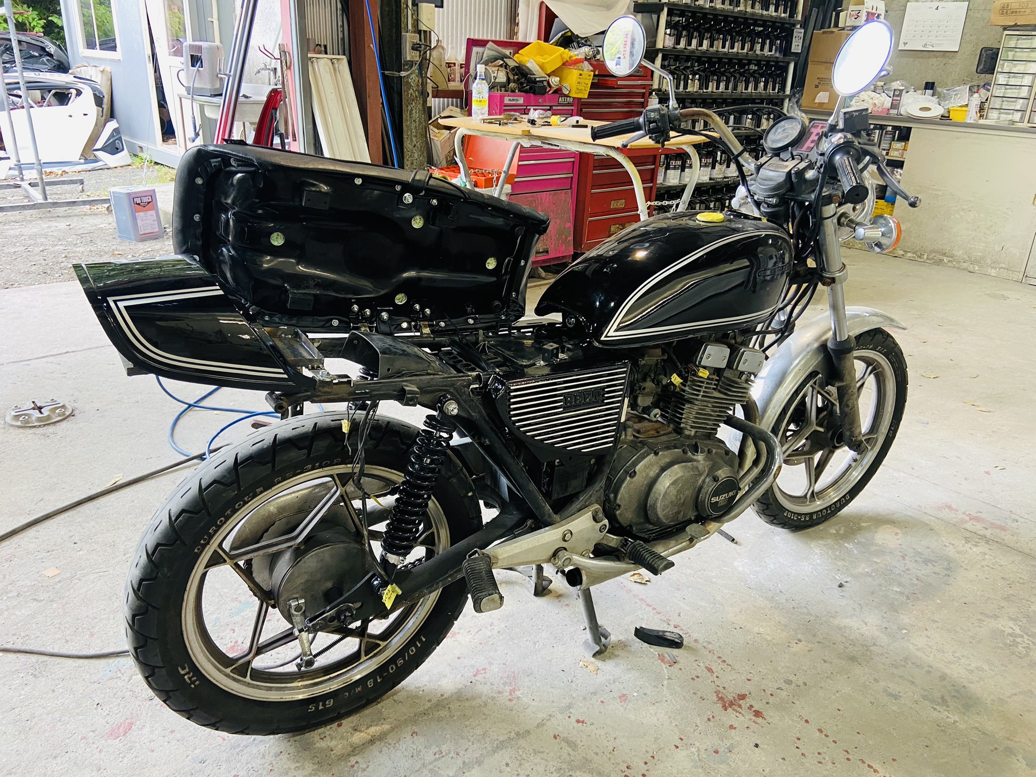 GSX250lアメザリ ☆SUZUKI ☆GSX250L アメザリ ゴキ☆前後ホイール