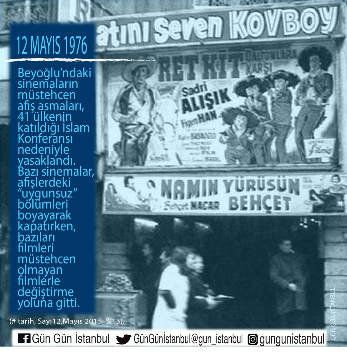 gun_istanbul's tweet photo. #I976 #IslamKonferansı #sinema #film #afiş #Beyoğlu #sinema #müstehcen #yasak #sansür #uygunsuz #boyama #kapatma #değiştirme #Istanbul #IstanbulunTarihi #GünGünİstanbul @istanbulbld @BeyogluBld https://t.co/t3KpEqtfeS