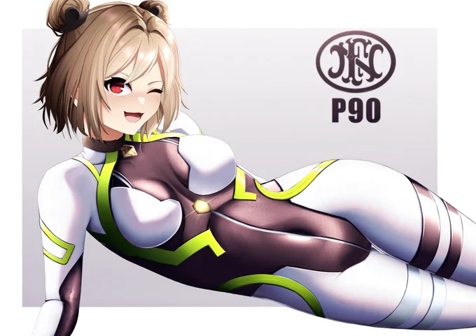 Plugsuit P90 from Girl's Frontline 
#GirlsFrontline 