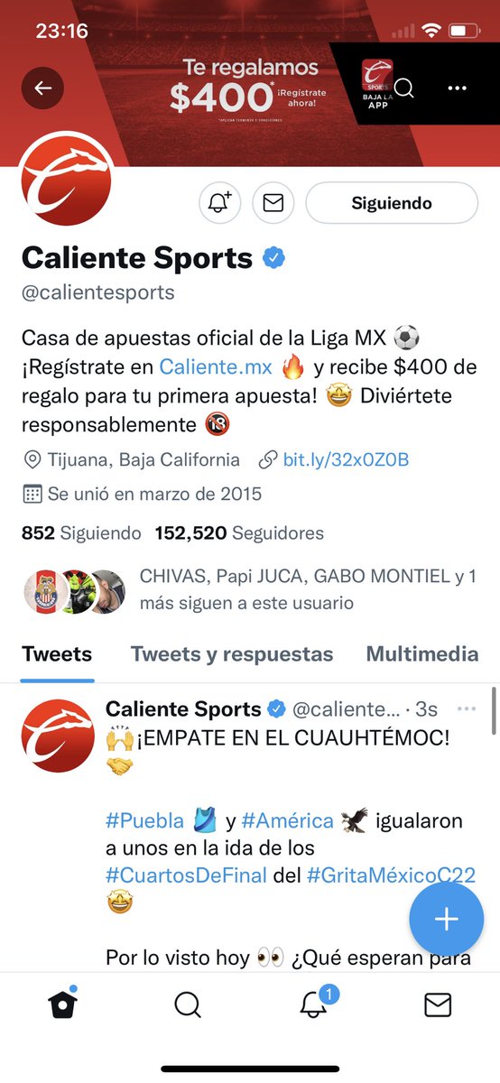 ChavaVargas14's tweet photo. @Chivas @calientesports Instagram @chavar.1531
#MásAcciónMásDiversión🔥 https://t.co/CpNsU1uLQT