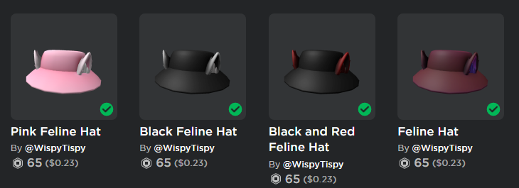 Ended up uploading late but here is some new stuff I put out! 
roblox.com/catalog/?Keywo…

#Roblox #RobloxUGC