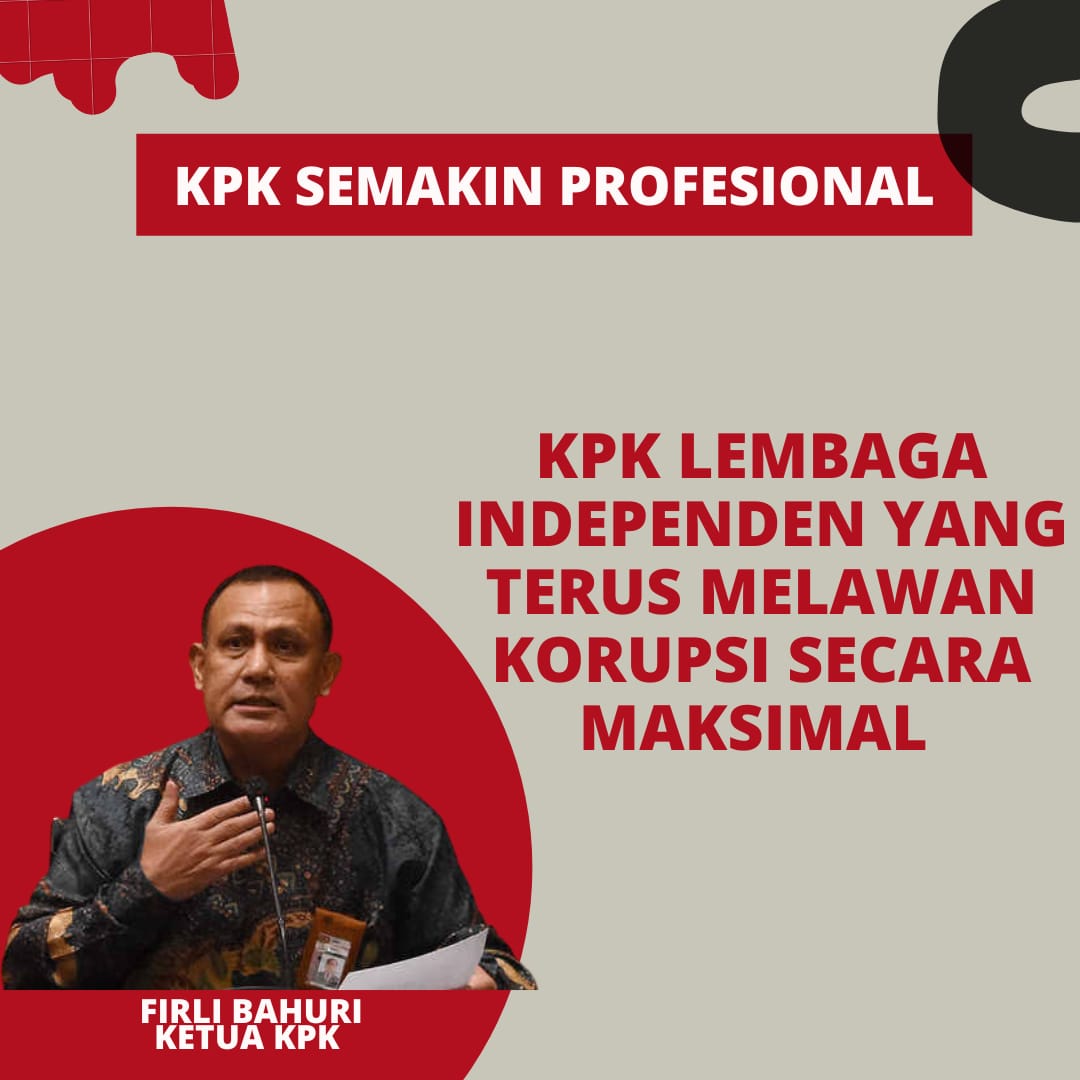 KangPar55780851's tweet photo. Dukung KPK Agar Fokus Dan Optimal Melakukan Pemberantasan Korupsi https://t.co/ASN989rIn5