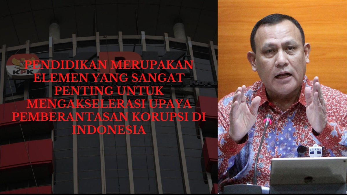 KangPar55780851's tweet photo. Dukung KPK Agar Fokus Dan Optimal Melakukan Pemberantasan Korupsi https://t.co/sOcSiK0k7f