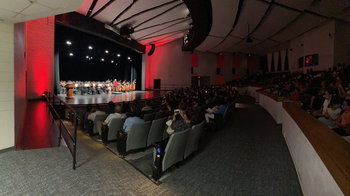 AdaunUdechukwu's tweet photo. Full House for the Orchestra Concert Tonight! Come out now! You don’t want to miss it! @SFABulldogBand @SFAHS_Bulldogs https://t.co/kAxRCMX5it