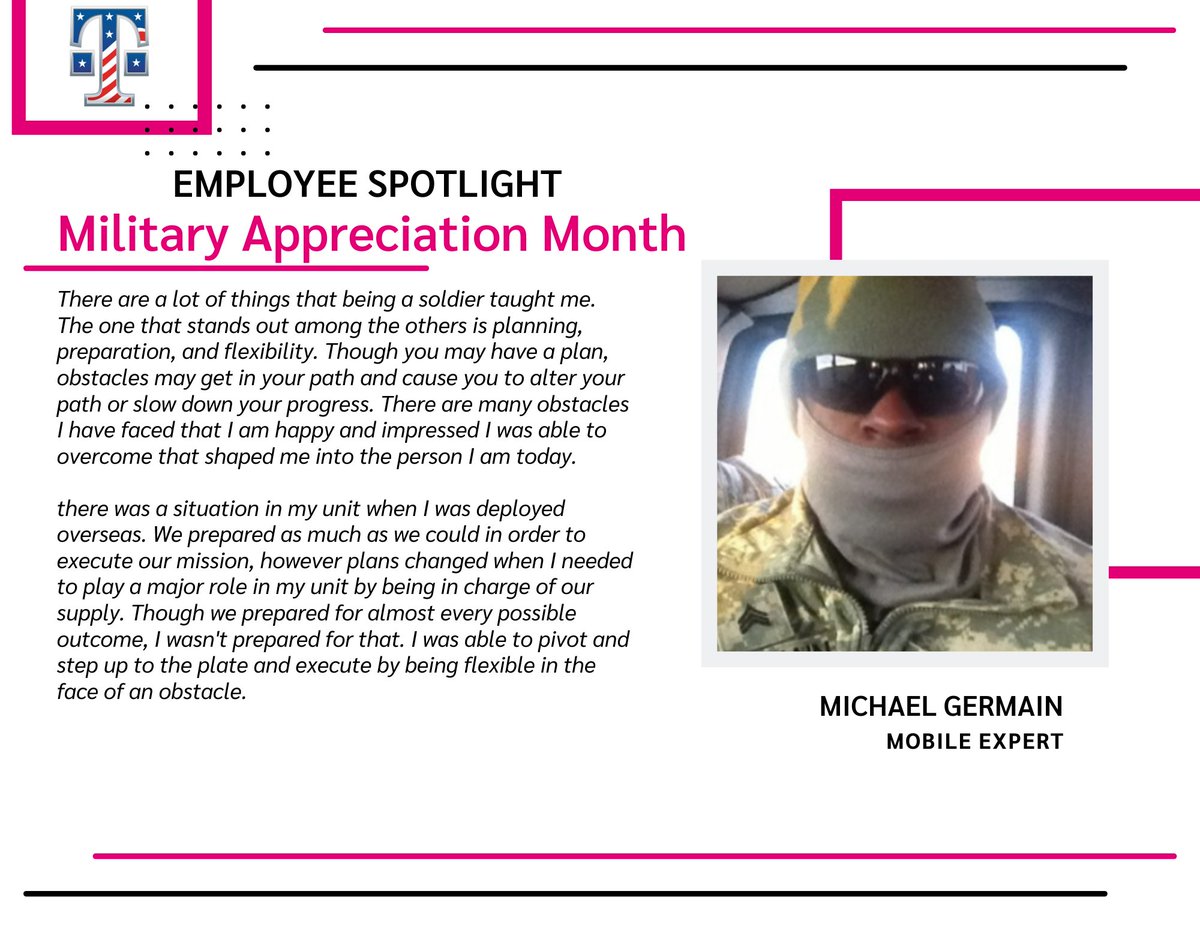 For #MilitaryAppreciationMonth we're sharing some of our incredible team members who have served. Today we honor Michael Germain. Thank you for your service and for being a part of the #EastEmpire!