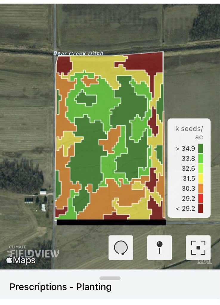 JoelLstoneseed's tweet photo. Got a chance to create some @FieldView advanced scripts and put some population trails in with a new @StoneSeedIL Climate FieldView customer in southern Illinois yesterday. #Maximizingperformance #Bayer4IL #StoneKnowsIL https://t.co/D7T5LBG6Af