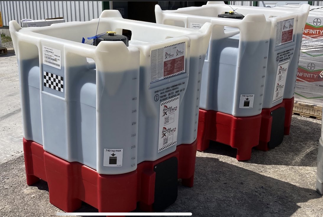 🚨 The number 2 is important when it comes to RoundupXtend2!  This is the NEW higher concentration 
Roundup/Xtendimax premix- check your label and be sure!