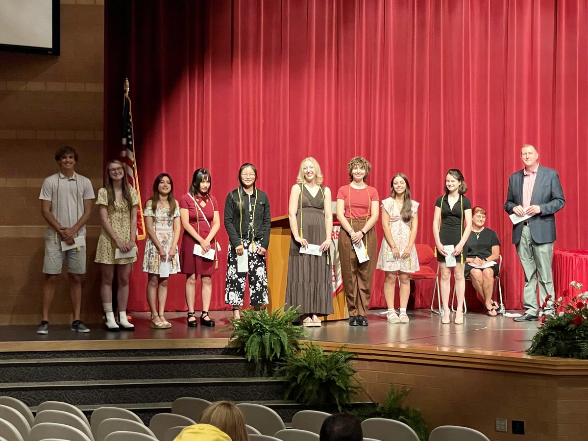 hsefoundation's tweet photo. HSEF was honored to award scholarships to these and several other seniors at Fishers High School tonight! 

HSEF administers over 30 scholarships totaling more than $60,000 annually. To learn more, please visit https://t.co/Hpo2hXQi39 https://t.co/b6hLh7ag28