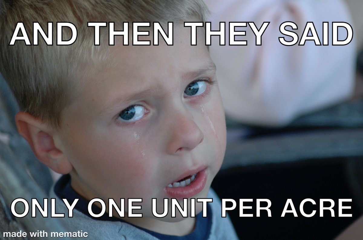 SethQuick5's tweet photo. My dad made this meme out of me crying as a kid and honestly it’s not wrong! #yimby #urbansim #transit https://t.co/WFakGvuPpD