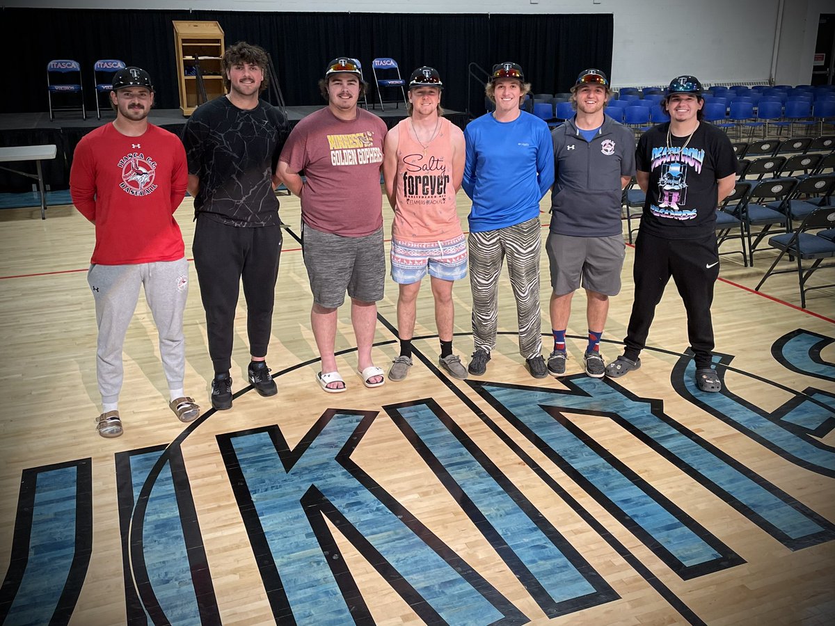 Good news/Bad news/Good news update:

Good news: all players shown graduate tomorrow.

Bad news: they will all miss the graduation ceremony.

Good news: they’re all missing the ceremony because they’re STILL ALIVE IN THE PLAYOFFS!

Let’s. Go. Vikes.