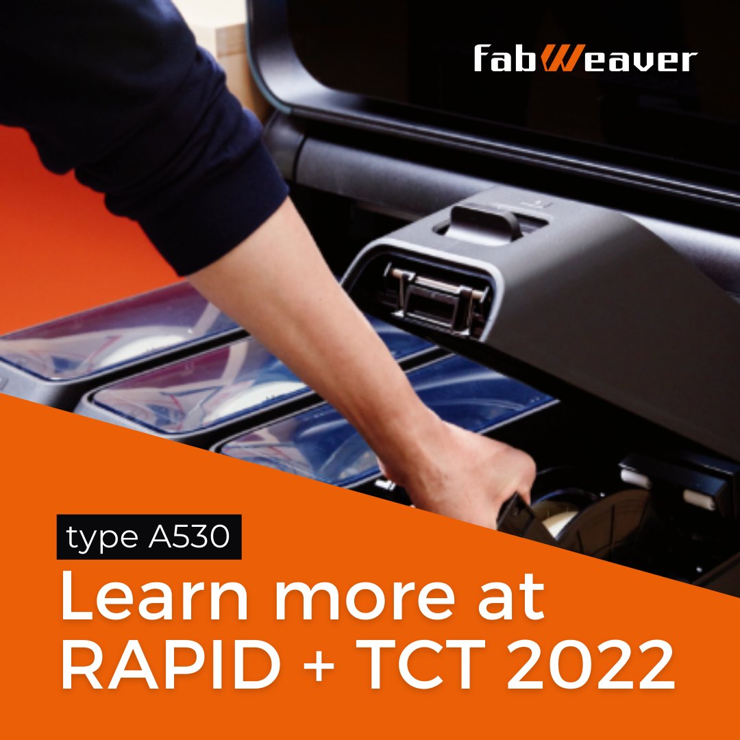 fabweaver_3d's tweet photo. You have ideas to bring to market. It's time to sit back while your 3D printer makes your prototypes in the office!
.
Learn more at RAPID + TCT 2022, May 17-19.
.
See the new fabWeaver type A530 industrial 3D printer at Booth 1646.
#RAPIDevent #3Dprinting #rapid2022 #fabweaver https://t.co/K1OfYq0y73