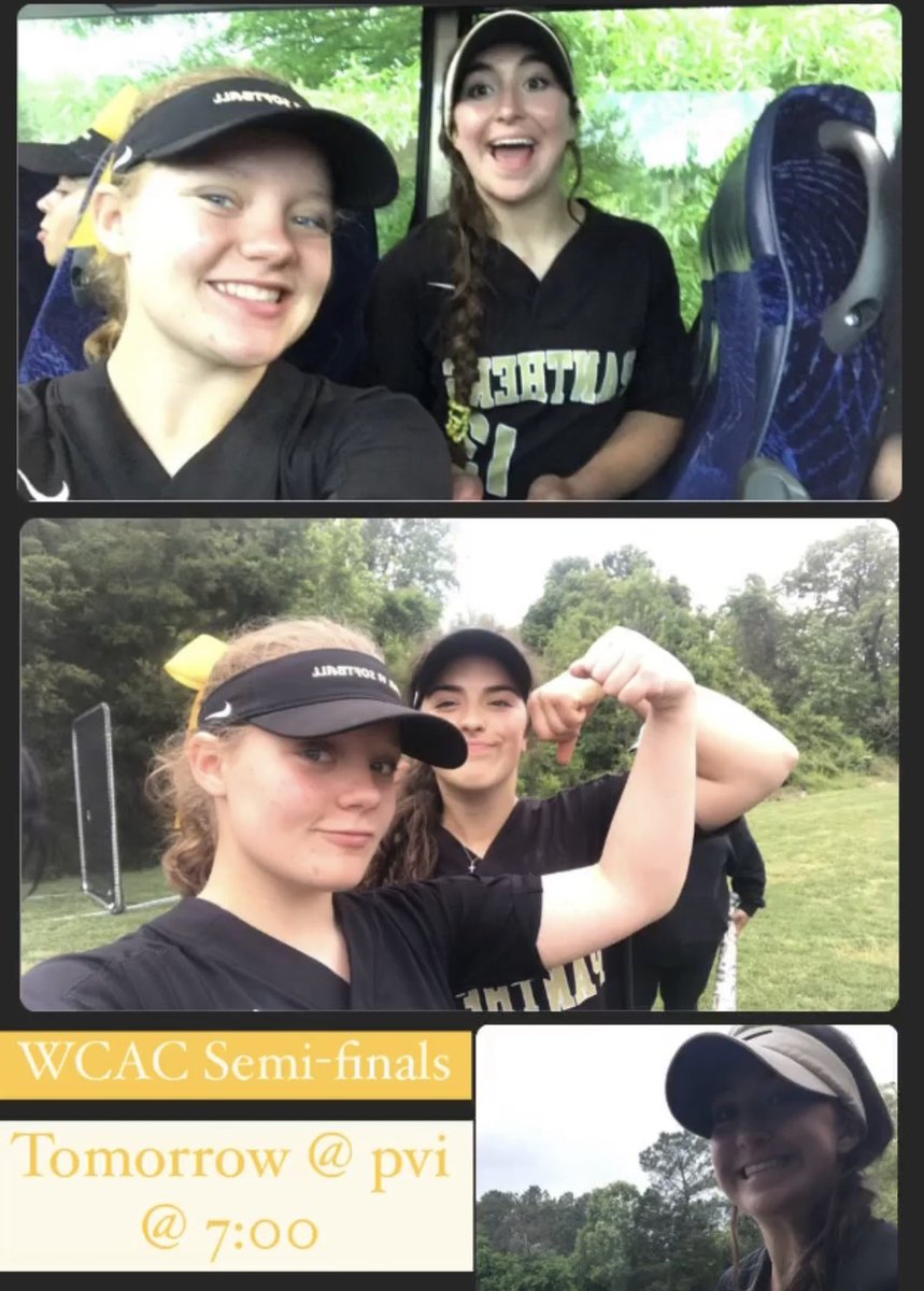 pvikiernan's tweet photo. Time to support our @PVI_Softball team in their @WCACSports semi-final game tomorrow night at 7:00pm at @PaulVICatholic - Let’s go Lady Panthers!💪🏻🥎🖤💛🐾🎉 #TeamPVI #PVIPantherPride @WashPostHS @pvisports https://t.co/bT6jJsX6MO