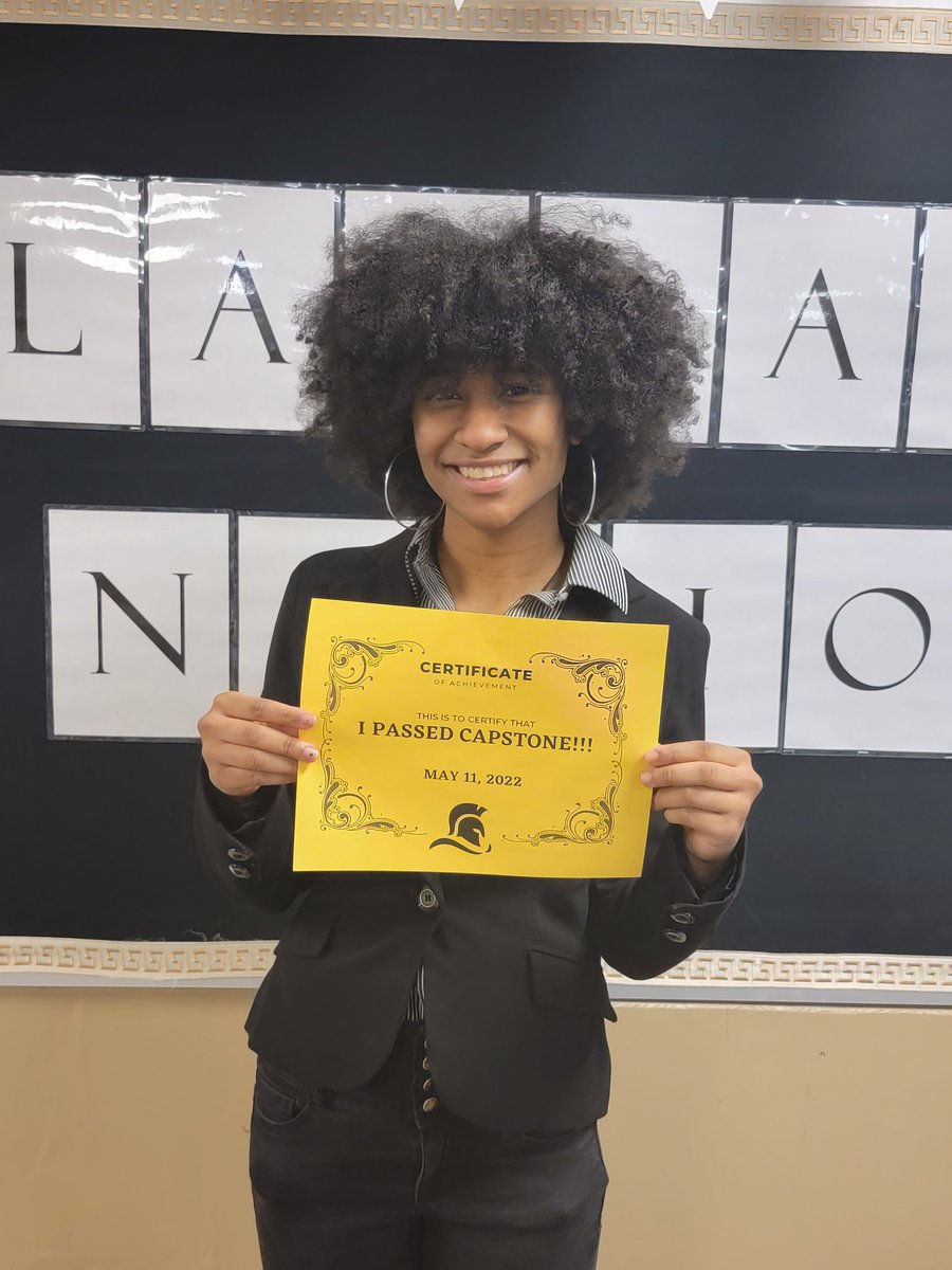 My students never cease to amaze me!!! Feeling like a proud momma! ❤️ They got the golden ticket! #IPassedCapstone #Classof2022 
<a href="/MagnetClassical/">Classical Magnet</a> 
<a href="/MrRichT1P/">Tyrone Richardson</a> <a href="/Hartford_Public/">Hartford Public Schools</a>